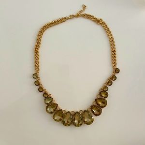 Skyline Champagne Crystal Necklace